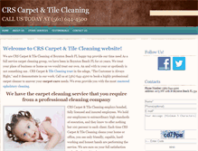 Tablet Screenshot of crs-cleaning.com